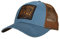 JOHN DEERE Blue/Gray Trucker Mesh-Charcoal-One Size