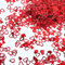 Catelves Herz Konfetti Hochzeit, Streudeko Hochzeit, Etwa 600-700 Stück Konfetti Rot Geburtstag, Glitter Tischkonfetti, Hochzeit Herz Konfetti Tisch Deko für Hochzeit Geburtstag Feier Jubiläum(Rot)