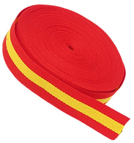 Cinta Bandera de España 10 Metros X 2 Cm de Ancho