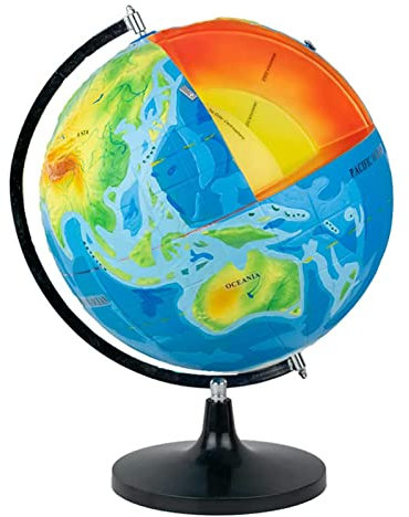 Erdstrukturmodell Lehrmodell zur Popularisierung der naturwissenschaftlichen Geographie in der Grundschule und Mittelschule Durchmesser 32cm