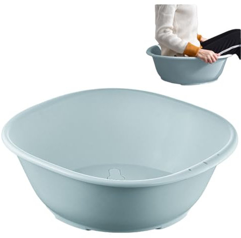 Grande baignoire de hanche – Soin postnatal et traitement des hémorroïdes | Bac extra large avec design antidérapant | Guérison périnéale, hygiène vaginale (vert)