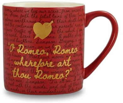 Tasse in klassischer Box (310 ml) – Shakespeare (Romeo & Julia)