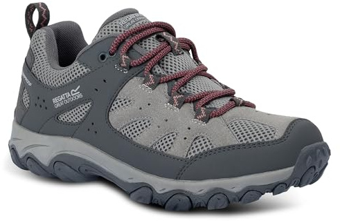 Regatta Womens Edgepoint IV Low Walking Shoes Water Resistant Cushioned Hiking Footwear