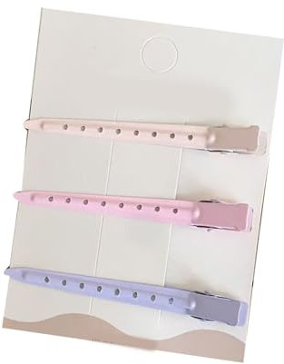 Lot de 3 pinces à cheveux en forme de canard pour couper le métal 8,6 cm