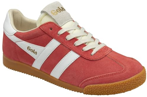 Gola Women's Elan Sneaker, Coral/White, 6.5 UK