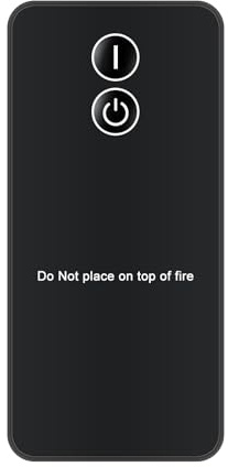 VINABTY Replacement Remote Control Applicable For Dimplex Tango Optiflame | RC01-024 RC01-008 Electric Stove,2kW Fan Heater