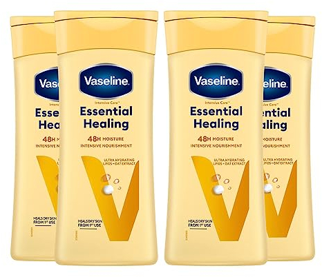 Vaseline Intensive Care Essential Healing Lotion, 400 ml, Pack of 6