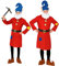 W WIDMANN MILANO Party Fashion - Costume nain, gnome, lutin, conte de fées, déguisements de carnaval