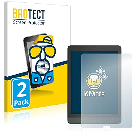 BROTECT Schutzfolie für Boox Nova 3 | 2 Stück Entspiegelnder Displayschutz Made in Germany Matte Displayschutz-Folie Anti-Reflex Anti-Fingerprint Einfache Montage