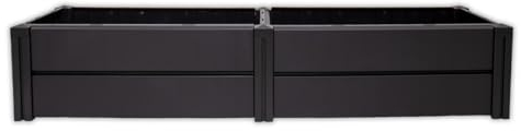 KHW | Hochwertiges Hochbeet | Demeter L | schmal & platzsparend | 158 × 44 × 31 cm - 196 Liter | ideal für Urbane Gärten | nachhaltiges Gärtnern | fördert gesunde Ernten | Made in Germany