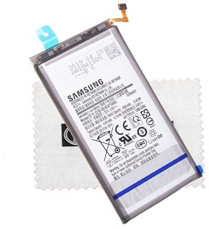 Batterie pour Samsung d'origine EB-BG975ABU pour Samsung Galaxy S10 Plus / S10+ (G975F) avec Chiffon de Nettoyage Shlok