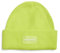 PIECES Pcnolla Hood W. Patch BC Berretto Lavorato, Verde Lime, Taglia Unica Donna