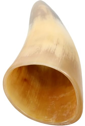 PRETYZOOM Verre à vin en Corne Viking Tasse Vintage Corne D'Oeuvre Coupe de vin décor de Corne pour Boire Tasse à Boire décorative décor de Corne Fait à la Main chope de bœuf gobelet Cornes