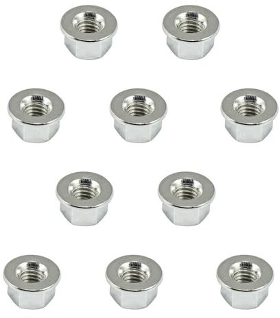 Serenophile Bar Nut 10pcs for 362 365 371 372 357 359 350 353 345 288 281 181 340, Chainsaw Guide Bar Hardware