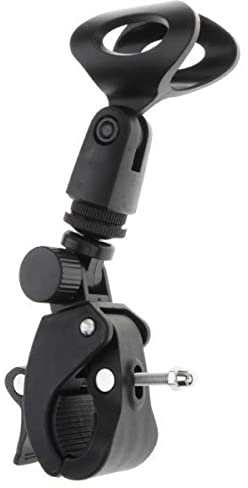 BaotyJie 2X Supporto per Microfono con Clip Rotante per Microfono. Treppiede per Microfono