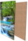 wandmotiv24 Garderobe Wasserfall im Wald Hochformat - 55x100 (BxH) - Dekorfolie Wandgarderobe, inklusive Garderoben-Haken, Kleiderhaken, Set M0485