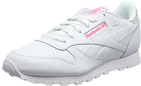 Reebok Damen Cm9137 Gymnastikschuhe, Elfenbein (Whiteacid Pink), 38 EU