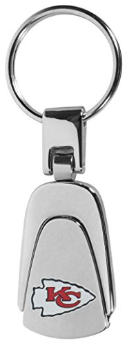Siskiyou Sports Kansas City Chiefs Unisex steel Teardop Schlüsselanhänger, Stahl, One Size, Einheitsgröße