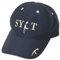 osters muschel-sammler-shop Baseball Cap in blau mit gesticktem SYLT-Logo - hochwertig verarbeitet- Sylt-Geschenk-Artikel