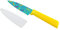Kuhn Rikon 20484 COLORI Pop Art Banana Rüstmesser, 18/8 Edelstahl