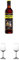 Wurzelpeter Kräuterlikör 30% 0,7 ltr. + Nosing Gläser Kelchglas Bugatti mit Eichstrich 2cl und 4cl 1 Stück + Nosing Gläser Kelchglas Bugatti mit Eichstrich 2cl und 4cl 1 Stück
