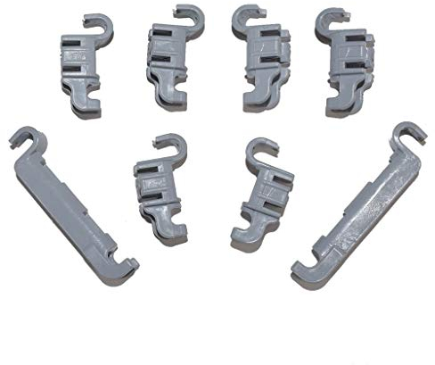 Ufixt Dishwasher Basket Clip Kit Multi Model For Bosch, Neff and Siemens Universal