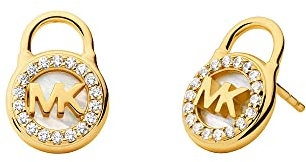 Michael Kors Damen Gold Sterling Silber Ohrringe, MKC1558AH710