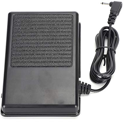 Fußpedal für Nähmaschine, DC15V 3A Nähmaschine Fußpedal Nähmaschinenzubehör für SINGER, Juki HZL-80HP/60HR, JD2012/2040/2080Q/2197LB, JD2404LB