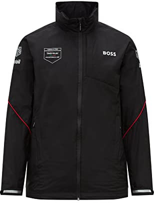 Porsche Formula E Team Unisex Regenjacke – Schwarz – Größe: M