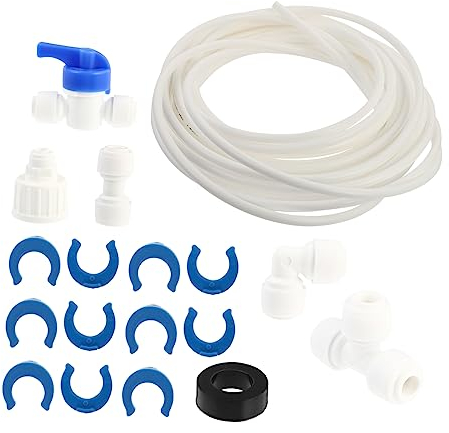 Gadpiparty 1 Plumbing Set Water Hose Refrigerator Fridge Reverse Osmosis System Ice Maker and Humidifier Installation Kit Ice Maker Connection Kit Pipe for Water Purifier Water Line
