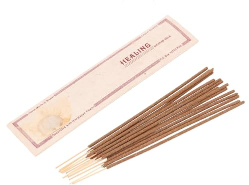 Handmade Räucherstäbchen aus Nepal, 15 g, aromatisch, Healing | Natürliche Kräutermischung, wohltuend, ideal für Meditation, entspannend, beruhigend