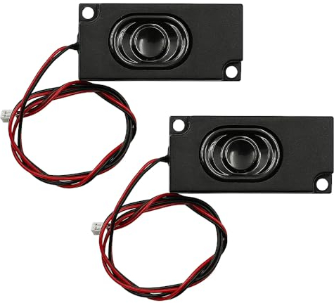 POFET 2 Stück Lautsprecher 3 Watt 8 Ohm Mini Lautsprecher mit JST-PH2.0 2 Pin Schnittstelle,Lautsprecher für Arduino Raspberry Pi Kleiner Elektronischer DIY Projekte