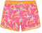 MADHERO Costume da bagno corto da uomo con fodera in rete, Banana Rosa, Medium