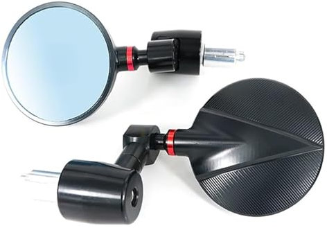 Motorbike Mirrors Side Für A&prilia Für Tuono V4 APRC 2012-2018 Für Tuono V4 1100 2015-2018 Motorrad Rückansicht Seitenspiegel Griff Bar End Spiegel