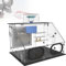 Airbrush Absauganlage Airbrush Kabine Absauganlage Tragbare Airbrush-Spritzkabine für Hobbys Tragbare Airbrush-Spritzkabine, transparente luftdichte Lackierkabine, 40-W-Lüfter, transparente