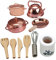 CHICAMPERA 1 Ensemble Mini Ustensiles de Cuisine pour Maison Accessoires DIY pour Garçon Fille Décoration de Cuisine Miniature pour Garçons et Filles