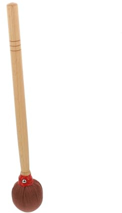 Maillet de Basse Café en Coton pour Grosse Caisse, Accessoire de Percussion | Bois D’érable, Prise Antidérapante et Poids Léger, pour Tambour de Marche, Adapté aux Étudiants et Garçon et Filles