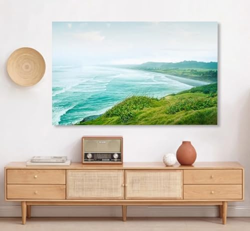 Indoor TV Cover 22-85 Inch TV/PC Covers Indoor Display Cover TV Dust Cover Soft Polyester Fabric TV/PC Screen Protector Sun/Dust Protection for Flatscreen Television, Smart TV K,78in(W182*H105cm)