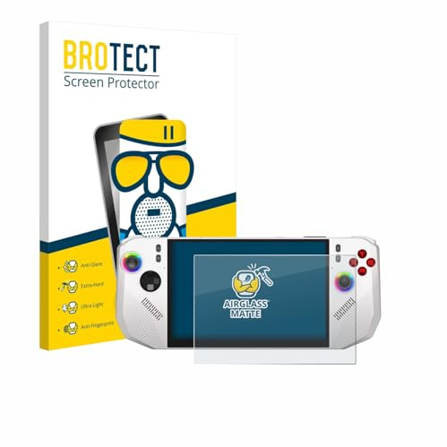 BROTECT Schutzglas für MSI Claw A8 BZ2EM | Entspiegelnder Displayschutz Made in Germany Schutzfolie Glas Matt Anti-Reflex Kratzfest 9H Anti-Fingerprint Einfache Montage