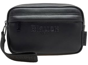 Blauer Tasche für Herren S6GOY03/WAL, Schwarz , M