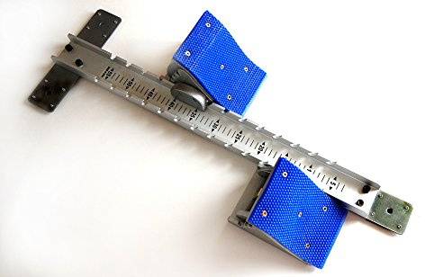 Track & Field Starting Block. Heavy Duty Without The Heavy. Lightweight Aluminum. 2 1/2 inch Center Rail. Four Pedal Angle Heights. Five inch Wide Pedal. Our Ten Year Warranty.