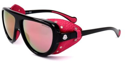 Moncler ML0089 Shiny black 57/13/140 UNISEX Sonnenbrillen