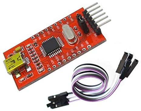 TECNOIOT FT232BL USB à TTL FT232 5V 3.3V Câble de téléchargement vers Module adaptateur série + câble