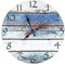 LOHAS Home 30cm Orologio da parete retrò Vintage Decor Silent Non Ticking Orologi al quarzo (Riva del mare)