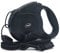Retractable Dog Leads 26ft Pet Adjustable Leash for Small Medium Large Dogs Up to 49.8Kg (Black)