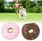 FILFEEL Latex Hundespielzeug, Donut Shape Hundekauspielzeug, 2PCS Chewing Pet für Hundehundezähne Interaktives Training