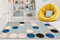 Carpeto Rugs Teppich Kinderzimmer Junge Mädchen - Kinderteppich für Spielzimmer Jugendzimmer - Viele Farben und Größen Pastellfarben Grau Türkis 120 x 170 cm