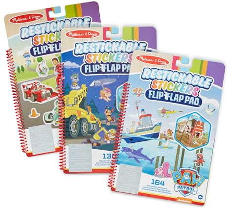 Melissa & Doug Paw Patrol Reusable Sticker Bundle