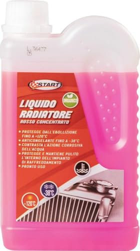 Liquido radiatore Rosso Effetto anticongelante -38°C 500ML