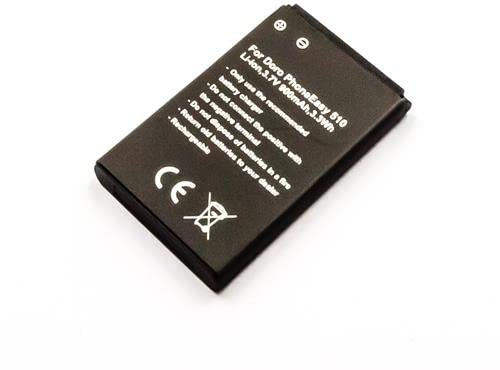 3,7V Akku Li-Ion für Doro Primo 401 1350 1361 1362 2415 DFC-0160 - DBR-800A